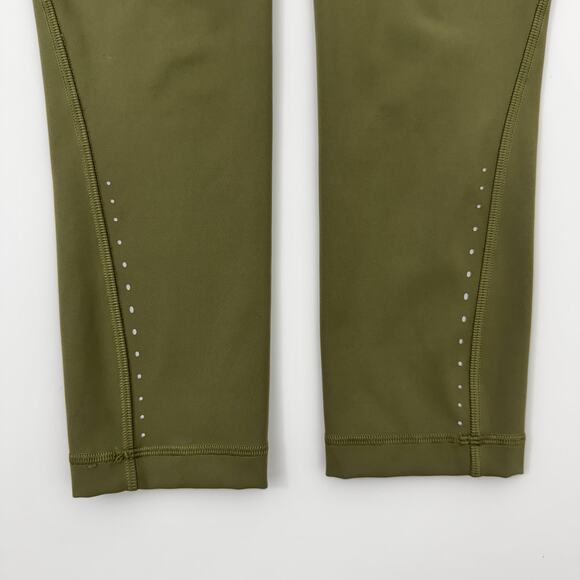 Lululemon Swift Speed High-Rise Crop 21" Leggings in Bronze Green Size 2 - Picture 5 of 9